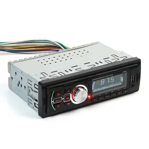 12V 1din רכב רדיו רכב סטריאו MP3 נגן טלפון AUX-IN FM/USB/רדיו רכב אודיו