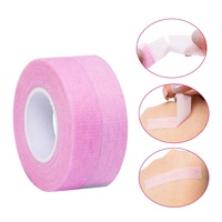 Wimpern band Wimpern verlängerung Make-up-Werkzeuge Rotes Wimpern band Empfindliches Pfropf werkzeug Profession elles Private Label 3m Lash Tech Tape