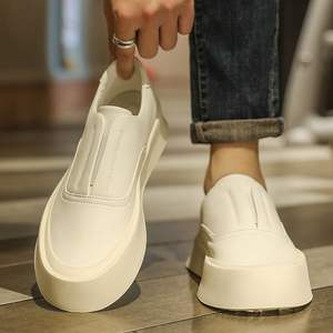 Zapatos de Plataforma Cómodos y Lujosos a la Moda, con Suelas Gruesas Antideslizantes, Plantillas Transpirables de Cuero y Goma - Product Image 3