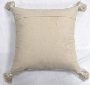 Nueva llegada funda de cojín decorativa a rayas técnica tejida para uso doméstico y hotelero fundas de almohada y cojín - Product Image 4