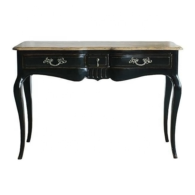 black gold study desk