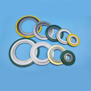 Gioăng xoắn ốc công nghiệp, loại vòng gia cường trong và ngoài, làm bằng thép không gỉ, gioăng <span class=keywords><strong>PTFE</strong></span> giãn nở - Product Image 6