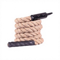 Coexistence Battle Rope Corde à sauter lestée en nylon écologique sans fil réglable pour entraînement de fitness rapide