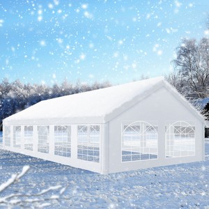 Tende per Eventi da 100 Persone, Struttura Pieghevole in Tubi di Ferro, Impermeabile, Apertura Rapida Automatica, per Uso Esterno, Feste, Giardino e Attività - Product Image 5