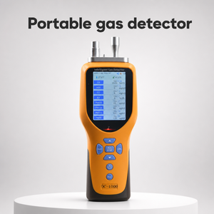 Détecteur multi-gaz portable OC-1000, analyseur PM2.5 PM10 CO NO2 SO2 O3, enregistreur de données 100 000 groupes pour tests sur les sites industriels et les gaz de déchets - Product Image 1
