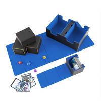400 + Pu cuir jeu de cartes Deck Box Case Magic TCG Case pour cartes stockage Deck Box Set