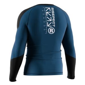 Rashguard à manches longues pour homme avec tissu anti-humidité, conçu pour les arts martiaux, le grappling et les entraînements en salle de sport - Product Image 6