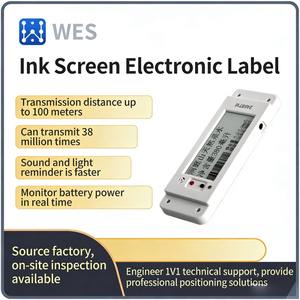 Электронная этикетка для полок IoT с E-Ink дисплеем и RFID-меткой, звуковой/световой сигнал, 100 м, экран 2,9 дюйма, сигнализация 85 дБ для складского учета и умной логистики - Product Image 2