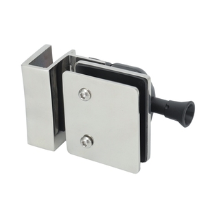 Serrures en verre de porte de sécurité de balustrade de <span class=keywords><strong>piscine</strong></span> Frameless d'acier inoxydable pour l'extérieur - Product Image 5