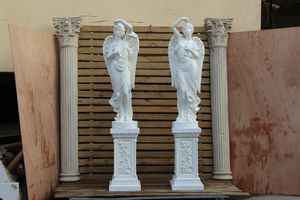 Scultura ad <span class=keywords><strong>angolo</strong></span> a grandezza naturale scultura in resina in fibra di vetro modello artistico - Product Image 5