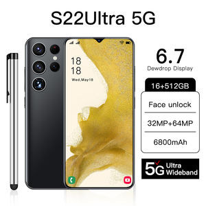 Vente chaude <span class=keywords><strong>S22</strong></span> + ULTRA Original 16gb + 512gb 32MP + 48MP <span class=keywords><strong>Double</strong></span> carte <span class=keywords><strong>SIM</strong></span> 5800mAh Android téléphone de jeu cellulaire téléphone mobile intelligent - Product Image 5