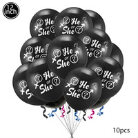 Ballons à confettis pour révélation du sexe des enfants et des adultes, ballons métalliques à l'hélium - Écologiques, pour anniversaires, remises de diplômes, fête des mères
