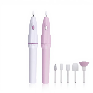 Suministro para Comercio Exterior Sune l Port Mini Lijadora de <span class=keywords><strong>Uñas</strong></span> Eléctrica Portátil Tipo Bolígrafo Simple 56g para Pulido y Taladrado - Product Image 1