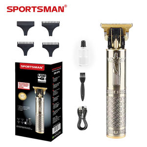 Tondeuse à cheveux électrique pour la coiffure Tondeuse à cheveux électrique Tondeuse à cheveux électrique Tête d'huile Sculpture <span class=keywords><strong>Rasoir</strong></span> blanc Tondeuse à cheveux chauve - Product Image 1