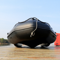 Prix d'usine – Bateau de pêche gonflable en PVC de 0,9 mm, bateau à rames, bateau de sauvetage en caoutchouc avec tuyau d'air de 3 m