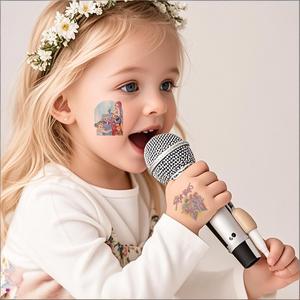 Ensemble <span class=keywords><strong>de</strong></span> tatouages temporaires imperméables avec 50 motifs - Chasse aux sorcières Cosplay / Concert <span class=keywords><strong>de</strong></span> groupe <span class=keywords><strong>de</strong></span> garçons Autocollants pour le visage et le corps - Product Image 3