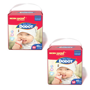 Pañales Desechables para Bebé Niña <span class=keywords><strong>DODOT</strong></span> OEM, Súper Suaves, de Algodón, Anti-Fugas, Envío Gratis, Venta al por Mayor en Canadá - Product Image 3