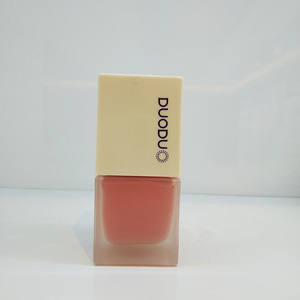 Cosméticos de etiqueta privada Los mejores Coloretes Shimmer Orange Cream Vegan High End Liquid Organic Blush - Product Image 3