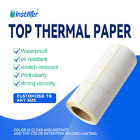 Hochwertige Maßgefertigte TOP Thermopapier-Aufkleber Gestanzte Etikettenrollen für Thermodruck