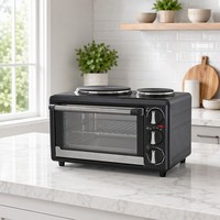 Four électrique miniature mécanique professionnel de 14 L pour la cuisine à domicile, four à convection miniature pour la cuisson, four à pain pour la pizza et les gâteaux