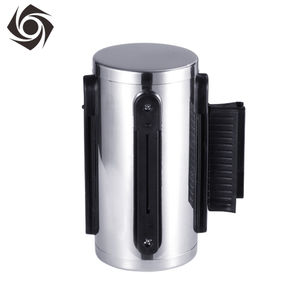 Tam paslanmaz çelik duvara monte kemer kaset 2m-5m uzunluk fren sistemi ve havaalanı bariyer duvarları için özel Logo - Product Image 5