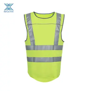 LX новый пользовательский Hi Vis EN20471 защитный жилет класса 2 светоотражающий строительный жилет с логотипом