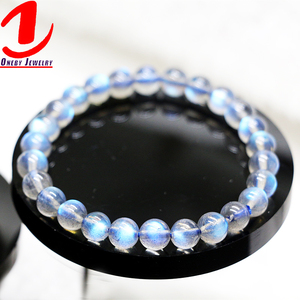 Chất lượng cao bán buôn số lượng lớn thời trang đá quý tự nhiên 7a <span class=keywords><strong>labradorite</strong></span> vòng đeo tay tinh thể chip vòng đeo tay đá tự nhiên vòng đeo tay - Product Image 2