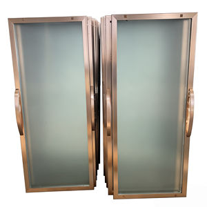 Réfrigérateur commercial à double température avec porte vitrée Low-E pour thé glacé en bouteille, maintien du goût à basse température, idéal pour supermarché - Product Image 4