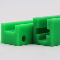 Bandes d'usure personnalisées en polyéthylène pour convoyeur Guide linéaire Uhmwpe à chaîne à dessus plat
