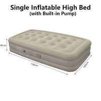 Matelas Pneumatique Autogonflant Portable à Double Hauteur, Stable et Doux, pour Tente, Idéal pour le Glamping, la Chambre à Coucher Extérieure et l'Utilisation en Salon