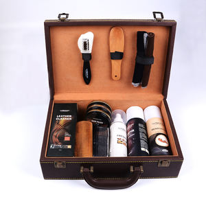 Juego de <span class=keywords><strong>madera</strong></span> de alta calidad para <span class=keywords><strong>zapatos</strong></span>, kit de cuidado de cuero, para regalo - Product Image 5