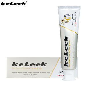 Keleek Bee Venom Compound Peptide Whitening Fluoride-Free Wholesale Premium Toothpaste for Home Use - Product Image 1