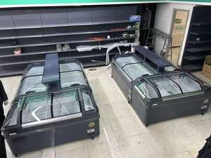 Congélateur solaire commercial à porte vitrée, congélateurs solaires profonds DC pour crème glacée et aliments surgelés - Product Image 6