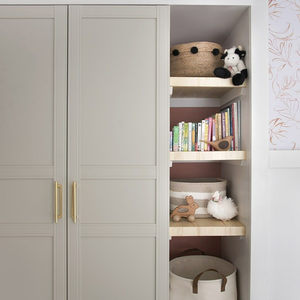 Camera da letto mobili vestiti di stoccaggio dipinto opaco bianco guardaroba in legno 4 porte a battente armadio armadio per vestiti - Product Image 6