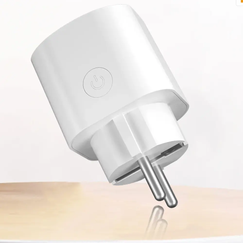 Bingoelec Factory Europa Smartphone Control remoto Matter Tuya Smart Power Plug Manos libres Control de voz Plug