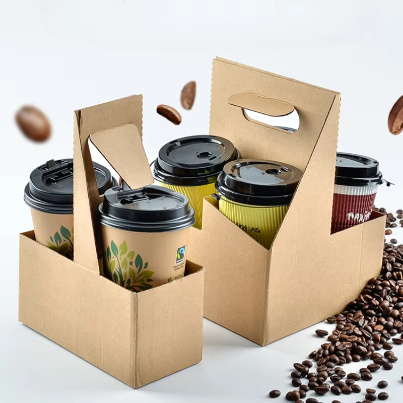 Custom Eco Friendly Biodegradable Kraft Takeaway