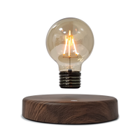 Lampu Bohlam Levitasi Magnetik Modern HCNT untuk Penggunaan di Rumah, Daya Plug-In dengan Material ABS, Ukuran Sedang
