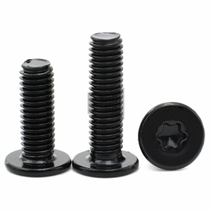 Vis à tête plate ultra-fine à six lobes Torx en acier inoxydable 304 noir M1.6 <span class=keywords><strong>M2</strong></span> <span class=keywords><strong>M2</strong></span>.5 M3 M4 M5 M6 M8 CM - Product Image 1