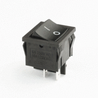 Interrupteurs à bascule en plastique KCD5 IP40 avec lumière LED 6A 250V AC pour équipement médical