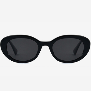 Personnaliser créer mon propre design marque de luxe votre propre mens tout noir tendance lunettes de soleil oeil de chat - Product Image 1