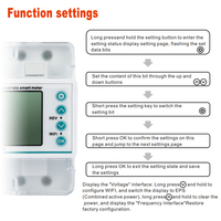 Disjoncteur intelligent triphasé Tuya 100A LG100A 6kA avec mesure Wi-Fi, compteur d'énergie prépayé 4 fils, contrôle à distance par application, en plastique