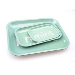 Logo personnalisé Ensemble grand plateau roulant et cendrier - Product Image 2
