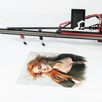 MK02 todo en uno 3D imagen directa Mural papel tapiz máquina de impresión precio pared y piso impresora