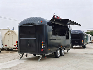 Green Aluminum Square Mobile <b>Mini</b> Food Trailer Multifunctional Outdoor Street Food Truck Snack Food Chips Candy Stainless Steel - Product Image 6