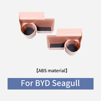 Boîte de rangement pour l'aération du copilote pour BYD Seagull, accessoire intérieur de voiture populaire avec rangement pour gobelet, matériau ABS