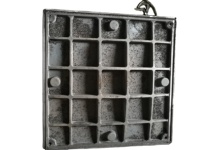 Couvercle de manhole en fonte gris de haute qualité OEM Shengri, conforme aux normes de test, fabriqué en Chine
