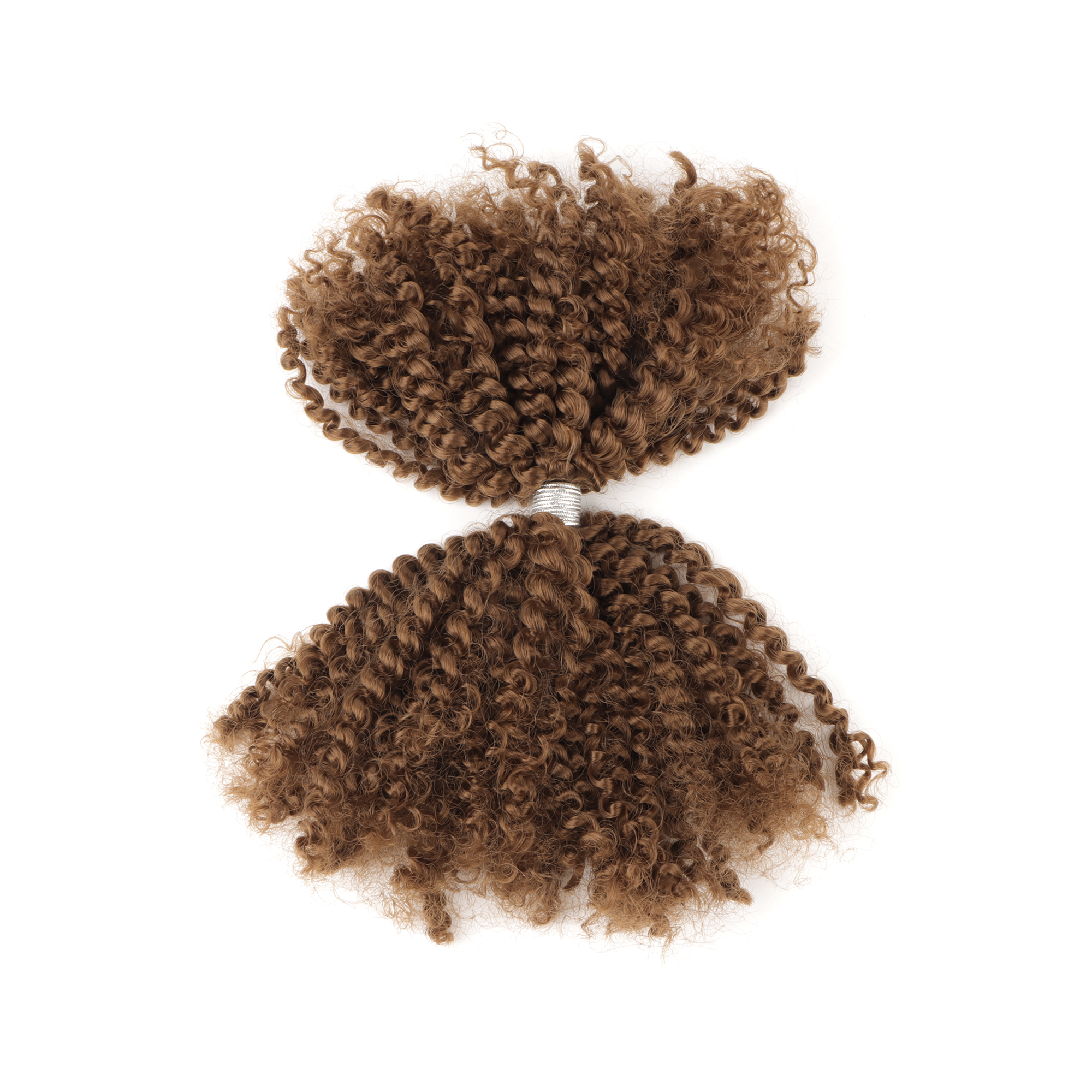 Braiding Hair Synthetic Hair Bundles Afro Kinky Bulk Human Hair 4c for Twists Braids Blend Hair Afro - Image 3