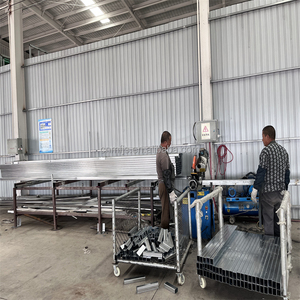 थोक 6ftx8 फीट गार्डन ब्लैक मेटल बाड़ विरोधी जंग जस्ती गैल्वेनाइज्ड स्टील बाड़ पैनल कीमतें - Product Image 6