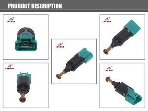 Sensor de interruptor de luz de freno 1606480480 453463 9150103780 para <span class=keywords><strong>Peugeot</strong></span> 207 307 308 Citroen C3 C4 C5 - Product Image 6