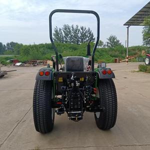 Tractor agrícola de 50HP 4x4 rentable, equipado con neumáticos agrícolas/cubiertas para césped, apto para granjas y pastos. - Product Image 4